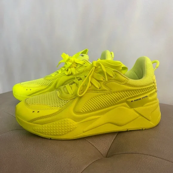 Puma RS-X Neon Yellow Sneakers - Picture 2 of 6
